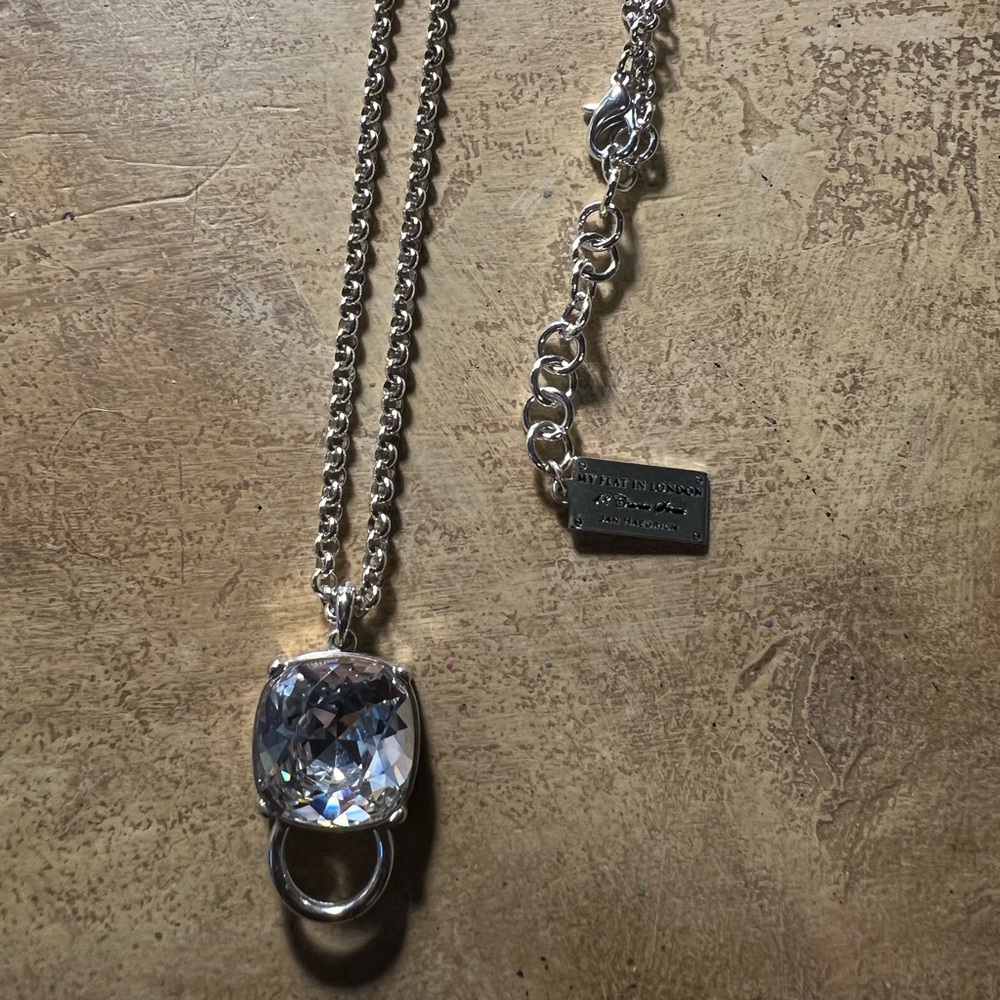My London Flat Charm Necklace